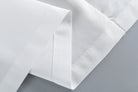 Doppel Raffrollo Palma Microsatin matt Voile Faltgardinen Faltrollo Schlaufenrollo mit Universalgardinenband 20410 Raffrollo Img30026 | girdinenbox.com