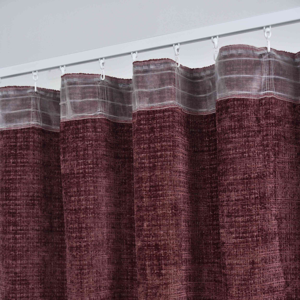 Vorhang Chenille Jacquard »RIGA« mit Multiband-Aufhängung Luxuriöser Stil für Ihr Zuhause 2023500 Vorhang Img3473 | girdinenbox.com