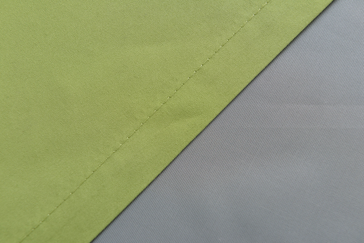 Doppel Raffrollo Palma Microsatin matt Voile Faltgardinen Faltrollo Schlaufenrollo mit Universalgardinenband 20410 Raffrollo Img35839 | girdinenbox.com