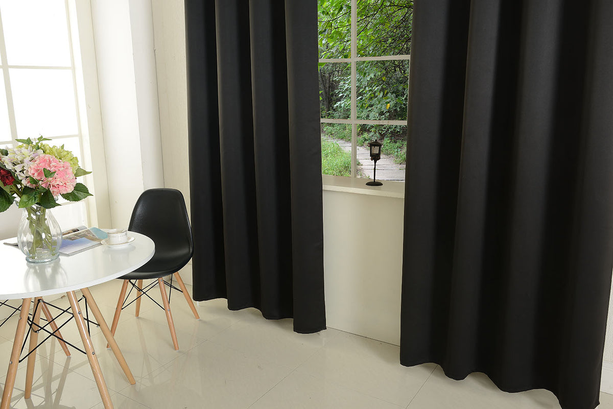 Verdunkelungsvorhang Ösen matt uni Farben blickdicht Blackout 20600 Vorhang Img49660 | girdinenbox.com